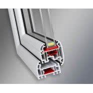 IDEAL 70 - okna otwierane na zewnątrz, tzw. \"okna angielskie\" 