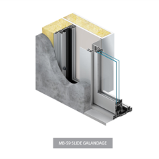 Drzwi przesuwne MB-59 Slide Galandage
